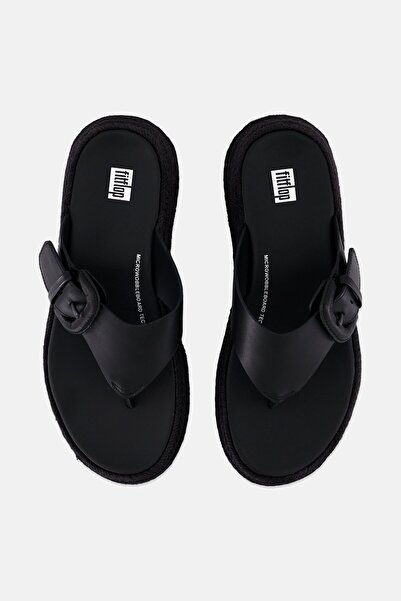 Fitflop Women F Mode Espadrille Slip On Sandals, Black