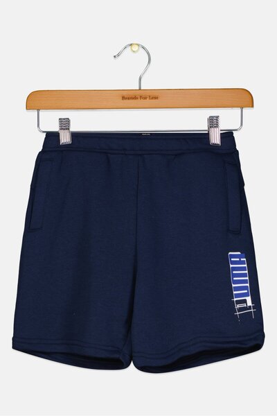 Puma Kids Boy Sportswear Fit Training Shorts, Navy
