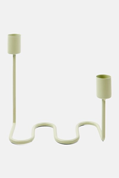 Muy Mucho Metal Candle Holder 17 x 8 x 15 cm, Assorted