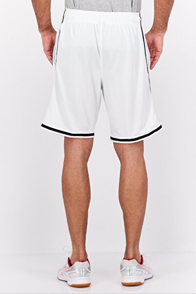 Legend Men Sportswear Fit Drawstring Basketball 8,5 Inseam Shorts, White