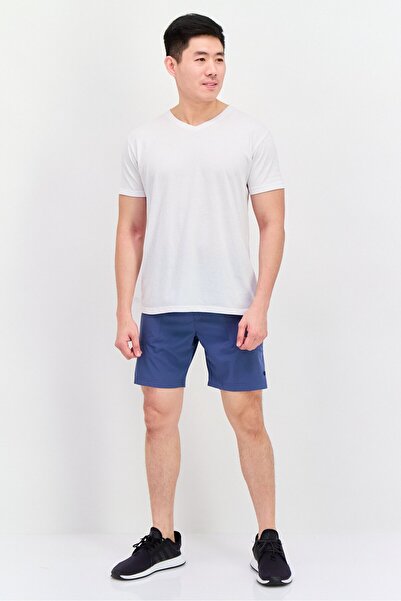 Legend Men Sportswear Fit Drawstring Training 7 Inseam Shorts, Blue