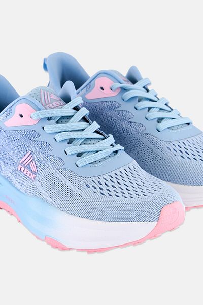 RBX Women Lace Up Running Shoes, Sky Blue