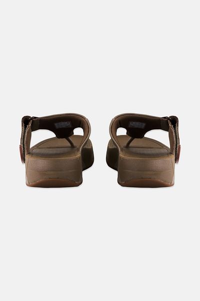 Fitflop صندل Trakk II للرجال سهل الارتداء، باللون الرمادي