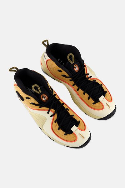 Nike Men Air Penny Ii Lace Up Training Shoes, Brown