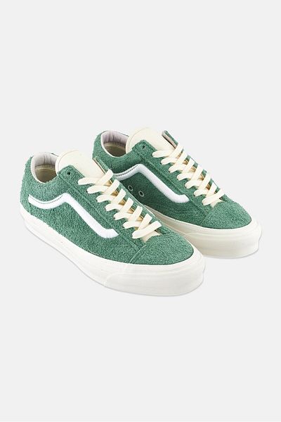 Vans Women Og Style 36 Lx Shoes, Green