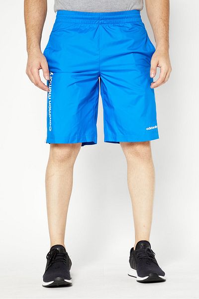 adidas Men Sportswear Fit Embroidered Logo Shorts, Blue