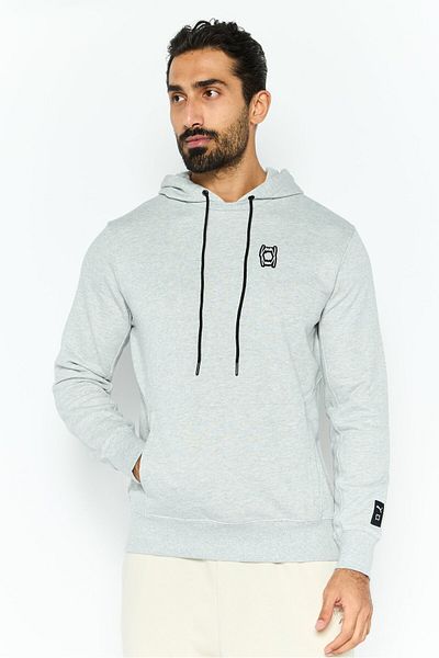 Puma Men Sportswear Fit Long Sleeve Outdoor Hooded Sweatshirt, Grey