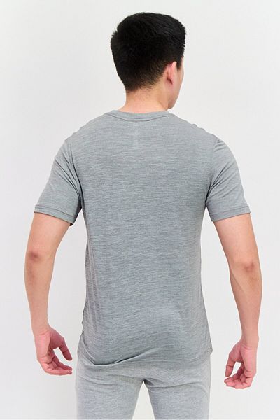 Legend Men 2 Pcs Sportswear Fit Short Sleeves Training T-Shirts, Black