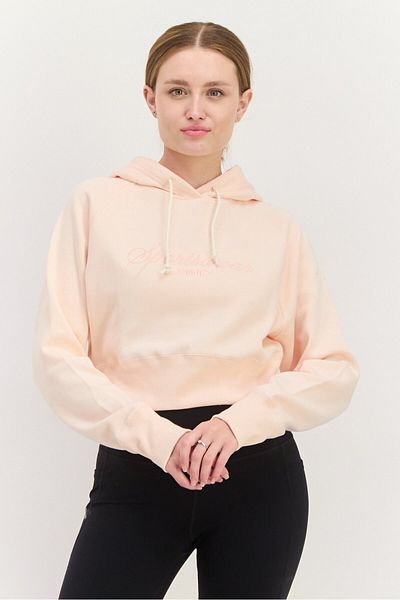 Puma Women Sportswear Fit Long Sleeves Outdoor Hoodies, Light Pink