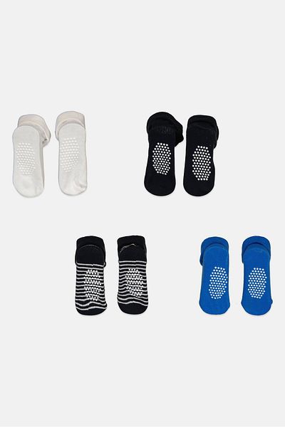 Ellesse Toddlers Boy 4 Pairs Ankle Socks Set, White