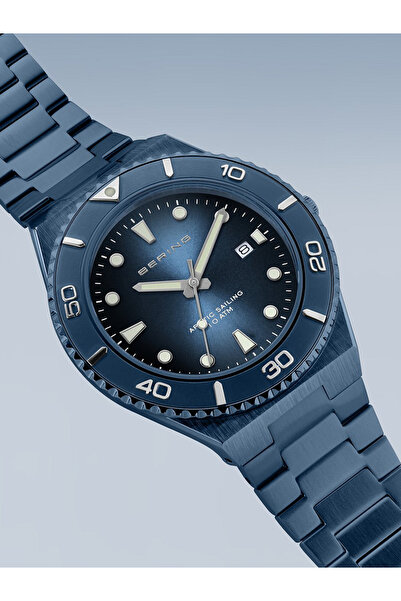 Bering Ceas bărbătesc 18940-797, cuarț, 43mm, 10ATM