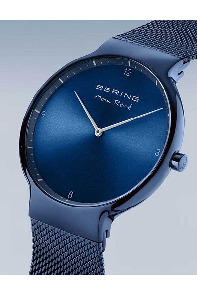 Bering Ceas bărbătesc 15540-397, cuarț, 40mm, 3atm