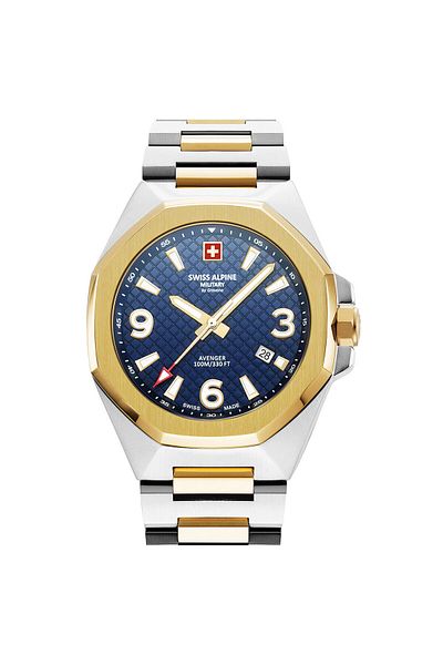 Swiss Alpine Military Mens Watch Swiss Military 7005.1145, Quartz, 42mm, 10atm