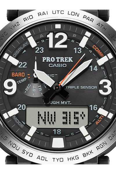 Casio Mens Watch Casio PRW-6611Y-1ER, Quartz, 52mm, 10ATM