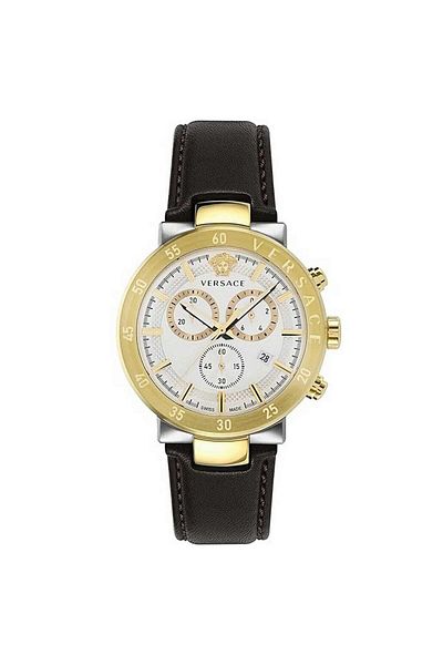Versace Mens Watch Vepy01321, Quartz, 44mm, 5atm