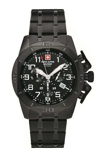 Swiss Alpine Military Ανδρικό ρολόι Swiss Military 7063.9177, Quartz, 45mm, 10ATM