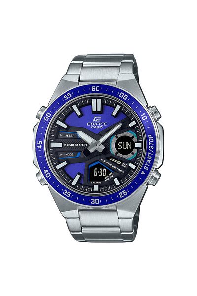Casio Mens Watch Efv-c110d-2avef, Quartz, 46mm, 10atm