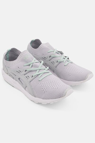 Asics حذاء رياضي نسائي من Gel-Kayano Trainer Kit برباط للجري، باللون الرمادي