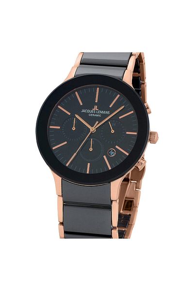 Jacques Lemans Ανδρικό ρολόι Jacques Lemans 1-1854C, Quartz, 42mm, 5ATM