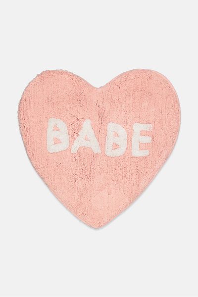 Bcbgeneration Tufted Cotton Bath Mat, Pink