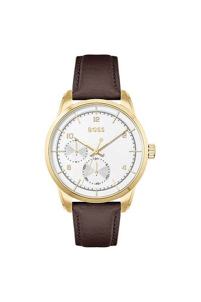 BOSS Ανδρικό ρολόι Boss 1513956, Quartz, 42mm, 5ATM