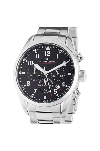 Jacques Lemans Ανδρικό ρολόι Jacques Lemans 42-2C, Quartz, 42mm, 10ATM