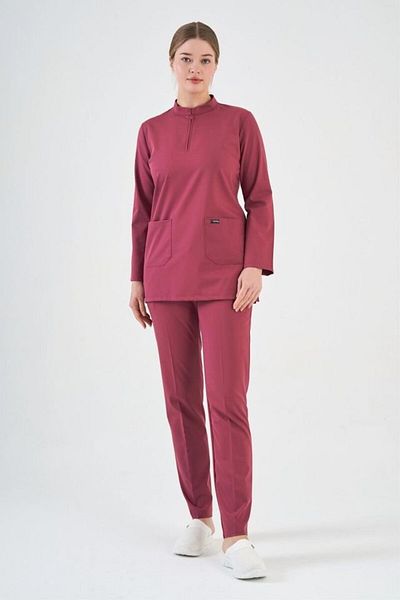 Owlet Medikal Lycra Dark Pink Tunic Size Set