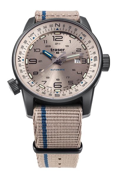Traser H3 Ανδρικό Ρολόι Traser 110454, Αυτόματο, 46mm, 10ATM