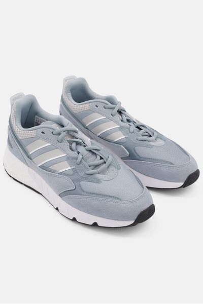 adidas Women Zx 1k Boost Lace Up Closure Sport Shoes, Magic Grey