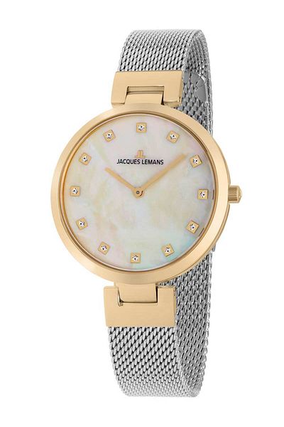 Jacques Lemans Ceas de damă 1-2001l, cuarț, 36mm, 5atm