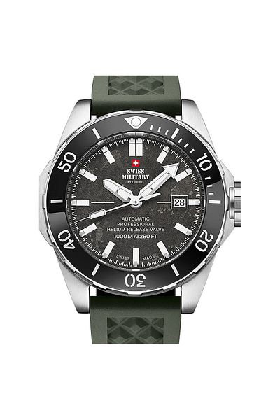 Swiss Military Ανδρικό ρολόι Swiss Military SMA34092.09, Automatic, 45mm, 100ATM