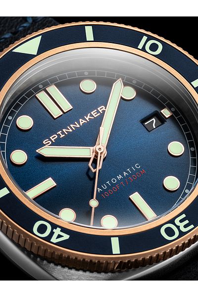 SPINNAKER Mens Watch Sp-5088-05, Automatic, 42mm, 30atm