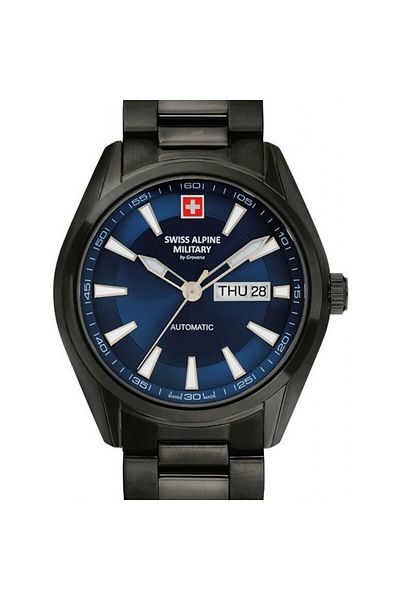 Swiss Alpine Military Ανδρικό ρολόι Swiss Alpine Military 7090.2175, Automatic, 43mm, 10ATM