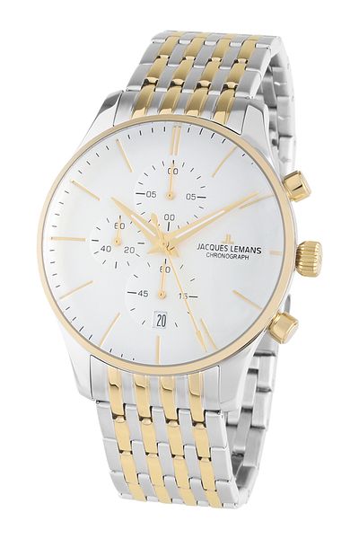 Jacques Lemans Ανδρικό Ρολόι 1-2163j, Quartz, 40mm, 5atm