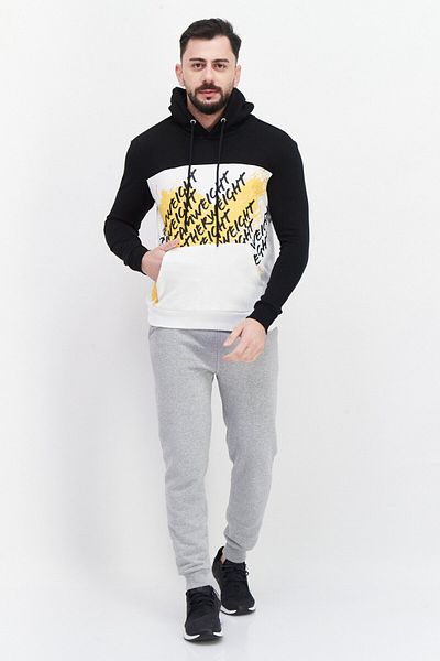 UFC Men Sportswear Fit Long Sleeve Outdoor Sweatshirt, Black