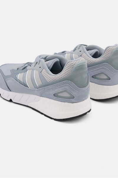 adidas Women Zx 1k Boost Lace Up Closure Sport Shoes, Magic Grey
