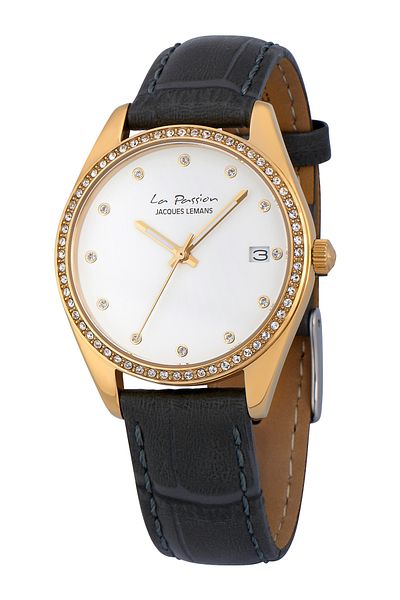 Jacques Lemans Ladies Watch Lp-133k, Quartz, 35mm, 10atm