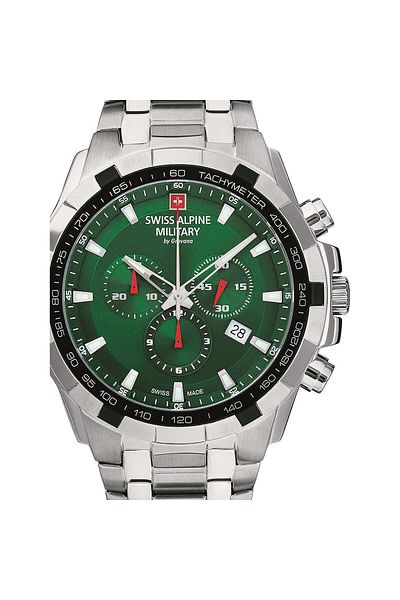 Swiss Alpine Military Mens Watch Swiss Military 7043.9134, Quartz, 47mm, 10atm