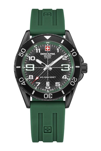 Swiss Alpine Military Ανδρικό ρολόι Swiss Military 7029.1874, Quartz, 42mm, 10ATM
