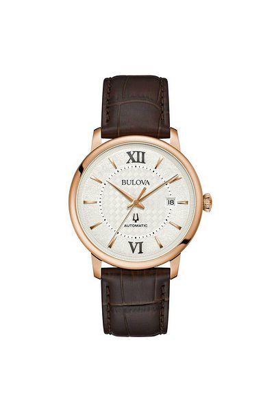 Bulova Ανδρικό ρολόι Bulova 97B225, Αυτόματο, 39mm, 3ATM