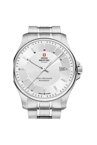 Swiss Military Mens Watch By Chrono Sm30200.02, Quartz, 39mm, 5atm