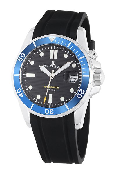 Jacques Lemans Ανδρικό ρολόι Jacques Lemans 1-2170D, Quartz, 41mm, 20ATM