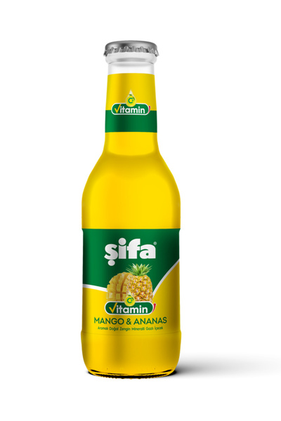 Şifa ŞİFA C VİTAMİNLİ MANGO ANANAS AROMALI DOĞAL ZENGİN MİNERALLİ SU 24*200 ML