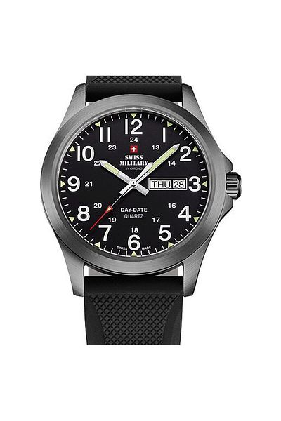 Swiss Military Mens Watch By Chrono Smp36040.20, Quartz, 42mm, 5atm