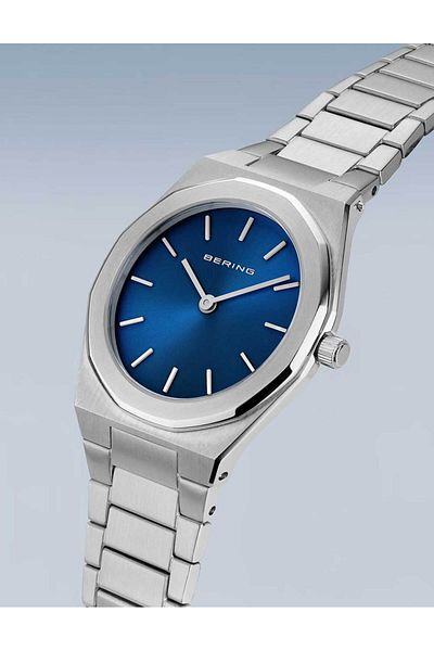 Bering Ceas de damă 19632-707, cuarț, 32mm, 3atm