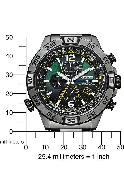 Citizen Ανδρικό Ρολόι At8227-56x, Quartz, 48mm, 20atm