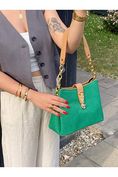 mp michael polo حقيبة يد وكتف نسائية من مايكل بولو مكونة من 3 أقسام