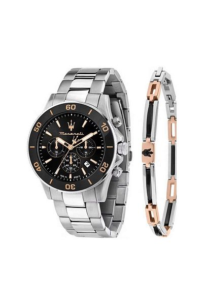 Maserati Ανδρικό ρολόι Maserati R8873600001, Quartz, 43mm, 10ATM
