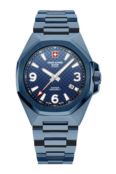 Swiss Alpine Military Ceas bărbătesc Swiss Military 7005.1195, cuarț, 42mm, 10atm