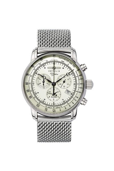 Zeppelin Ανδρικό ρολόι Zeppelin 8680M-3, Quartz, 43mm, 5ATM